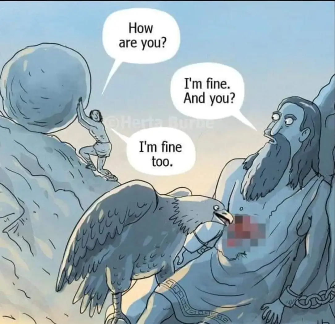 How are you? I'm fine. And you? I'm fine too.